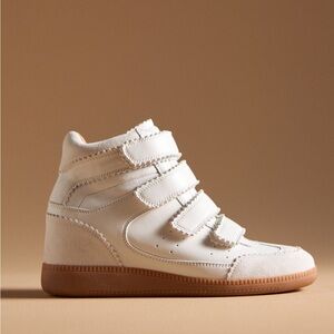 Women's Cream High-Top Sneakers